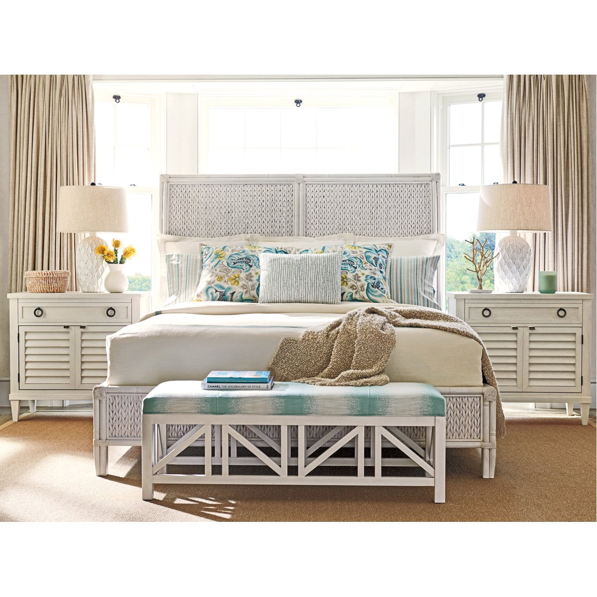 Tommy Bahama Ocean Breeze Siesta Key Woven Bed