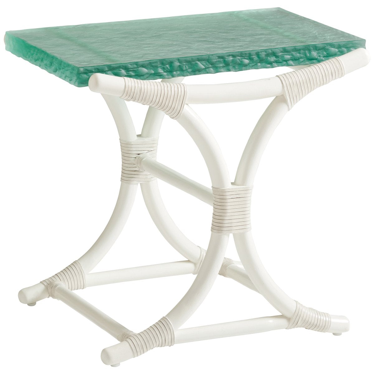 Tommy Bahama Ocean Breeze Dania Sea Glass End Table