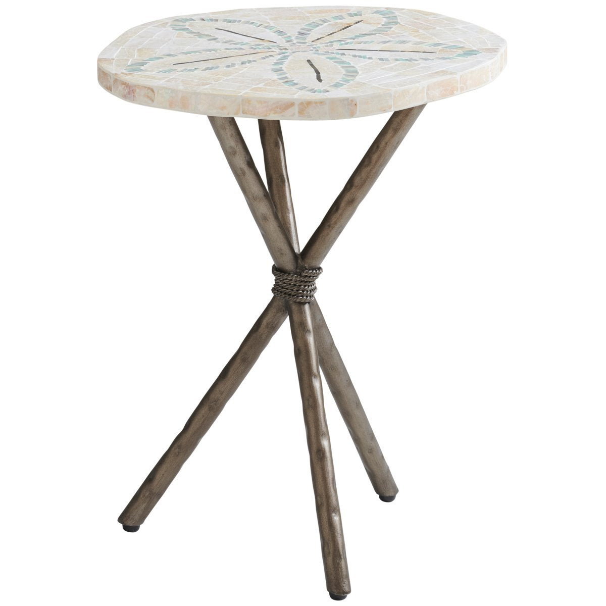 Tommy Bahama Ocean Breeze Sand Dollar End Table