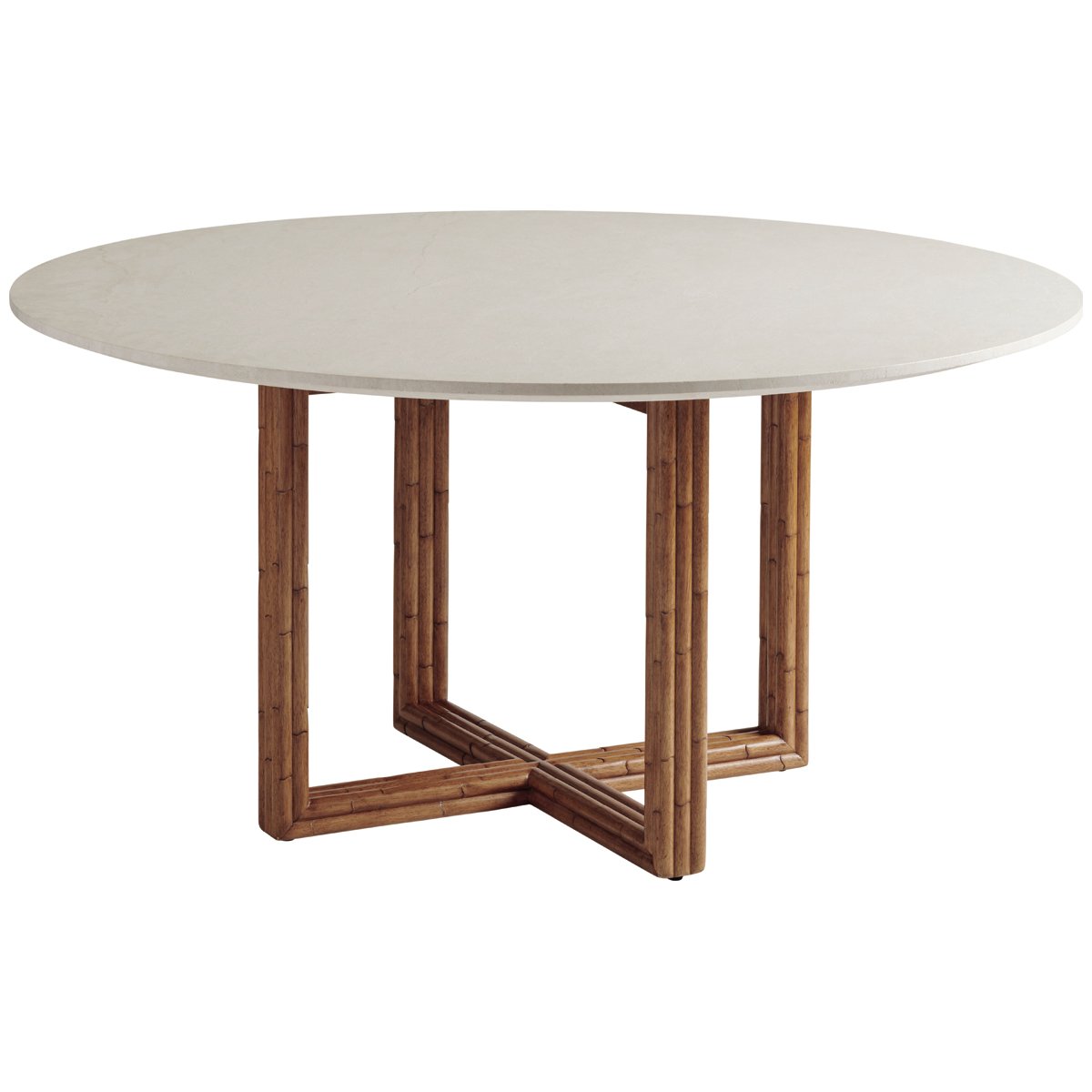 Tommy Bahama Palm Desert Woodard Marble Top Dining Table