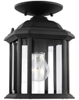 Sea Gull Lighting Kent 1-Light Outdoor Semi-Flush Pendant