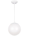 Sea Gull Lighting Leo-Hanging Globe 1-Light Pendant