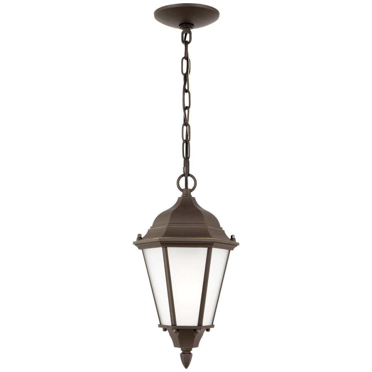 Sea Gull Lighting Bakersville 1-Light Outdoor Pendant with Bulb