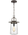 Sea Gull Lighting Tybee 1-Light Outdoor Pendant