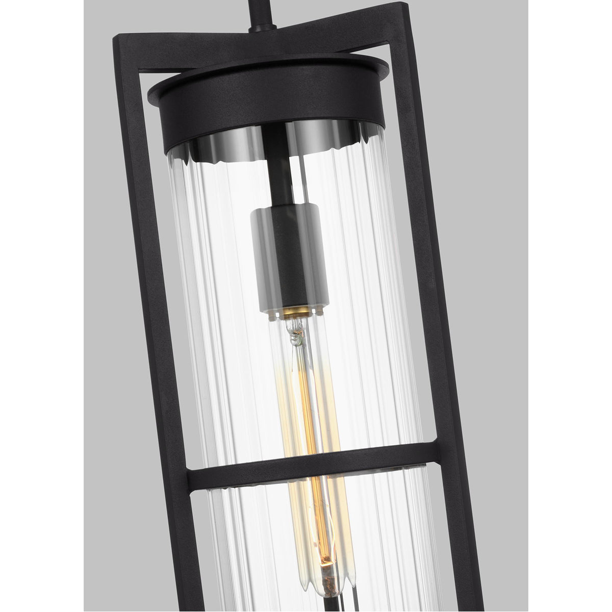 Sea Gull Lighting Alcona 1-Light Outdoor Pendant Lantern without Bulb