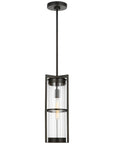 Sea Gull Lighting Alcona 1-Light Outdoor Pendant Lantern without Bulb