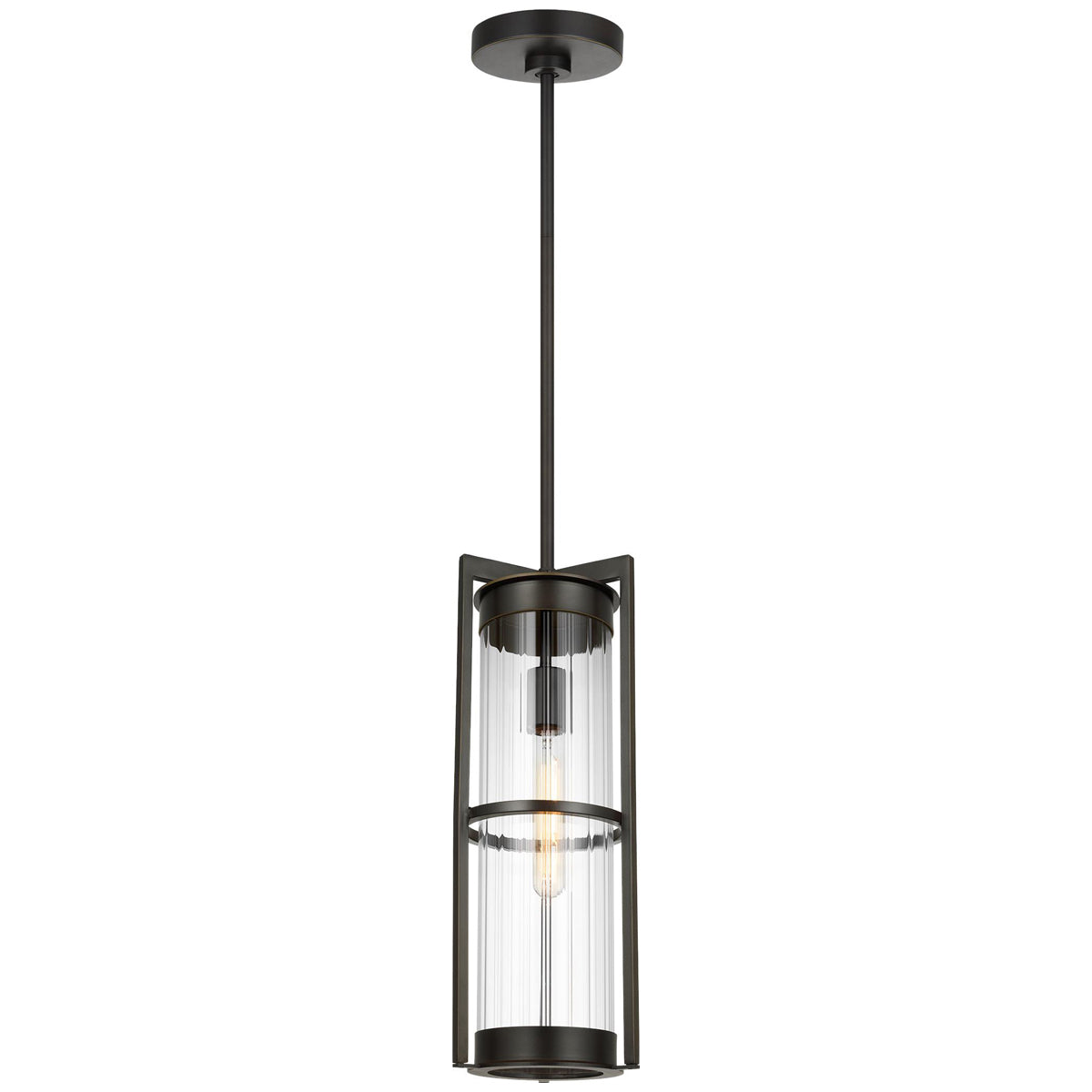 Sea Gull Lighting Alcona 1-Light Outdoor Pendant Lantern