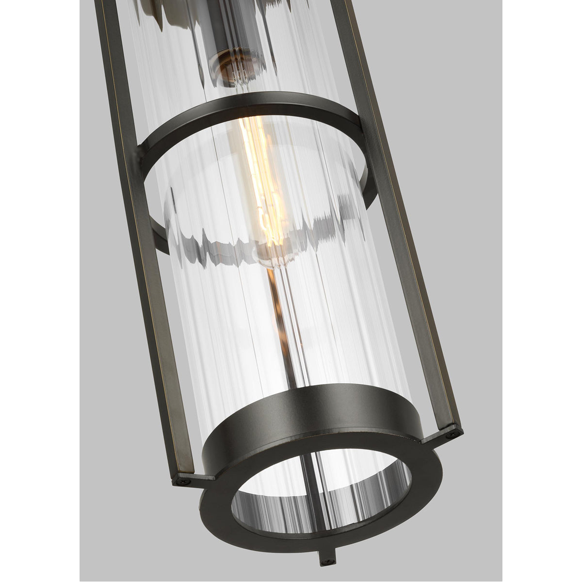 Sea Gull Lighting Alcona 1-Light Outdoor Pendant Lantern