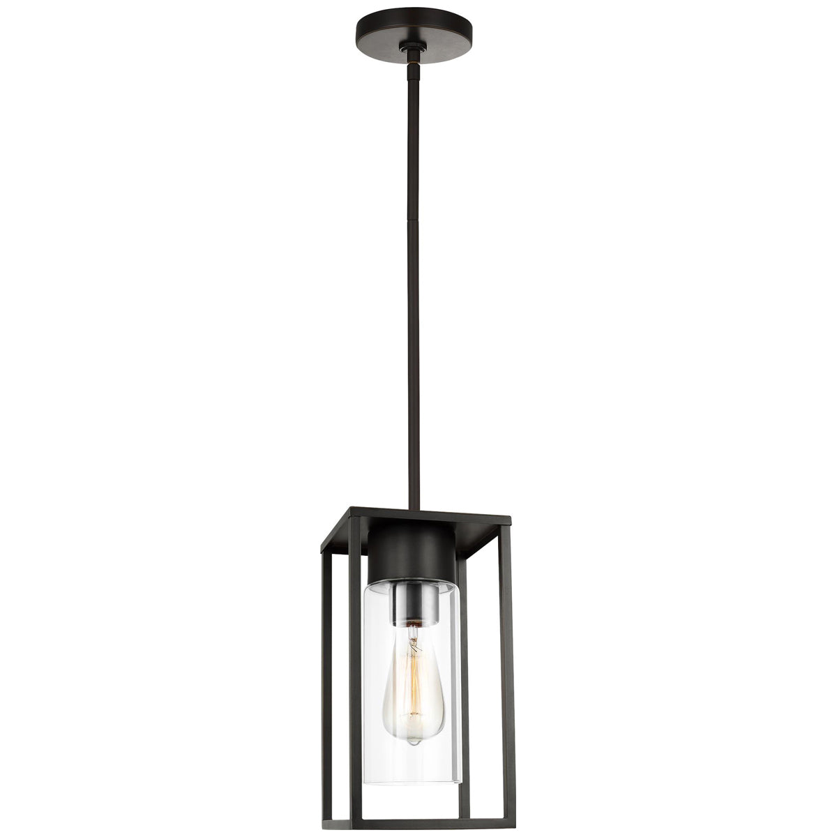 Sea Gull Lighting Vado 1-Light Outdoor Pendant Lantern with Bulb