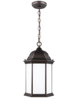 Sea Gull Lighting Sevier 1-Light Outdoor Pendant without Bulb