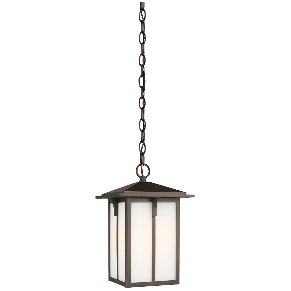 Sea Gull Lighting Tomek 1-Light Outdoor Pendant with Bulb