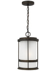 Sea Gull Lighting Wilburn 1-Light Outdoor Pendant Lantern with Bulb