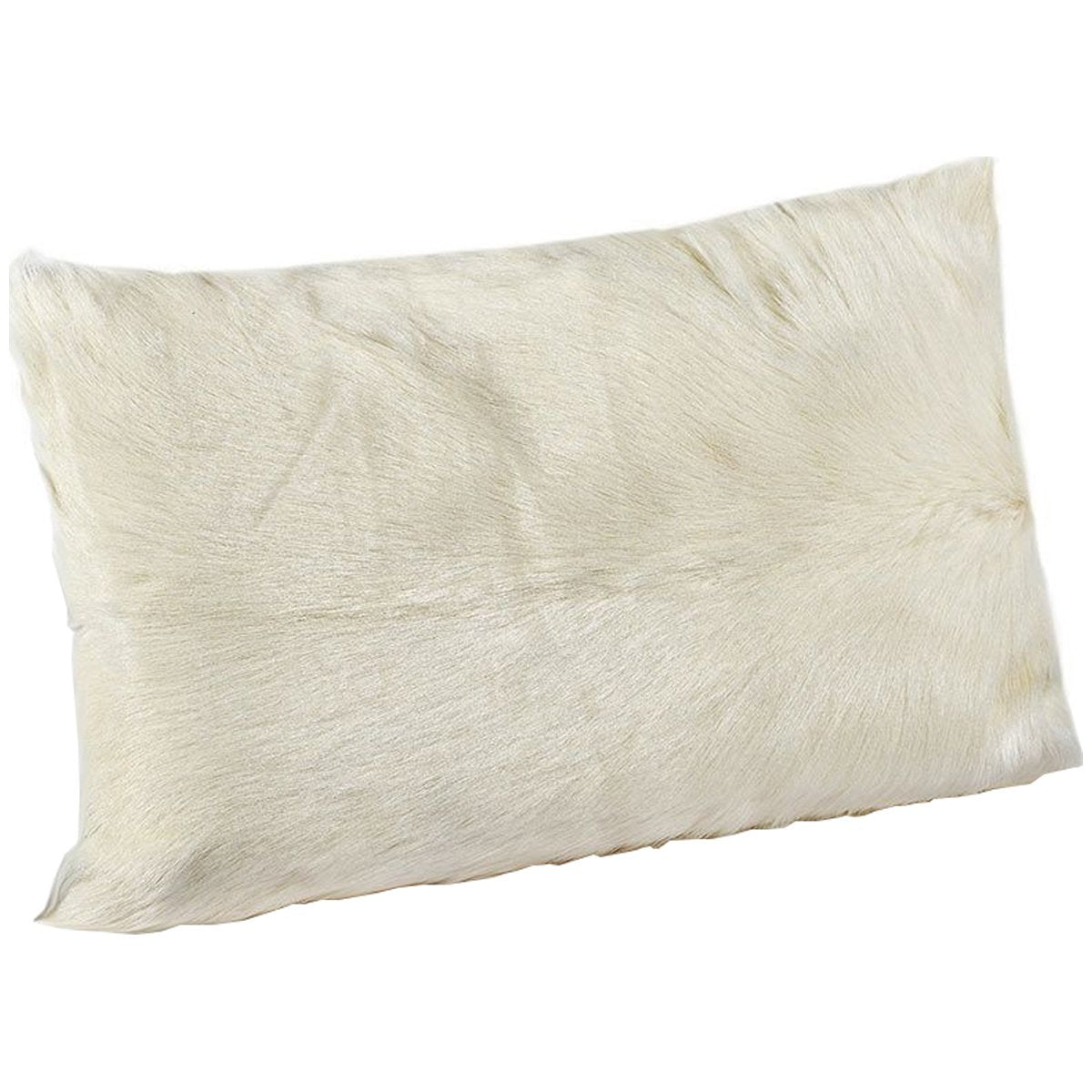 Interlude Home Goat Skin Bolster Pillow