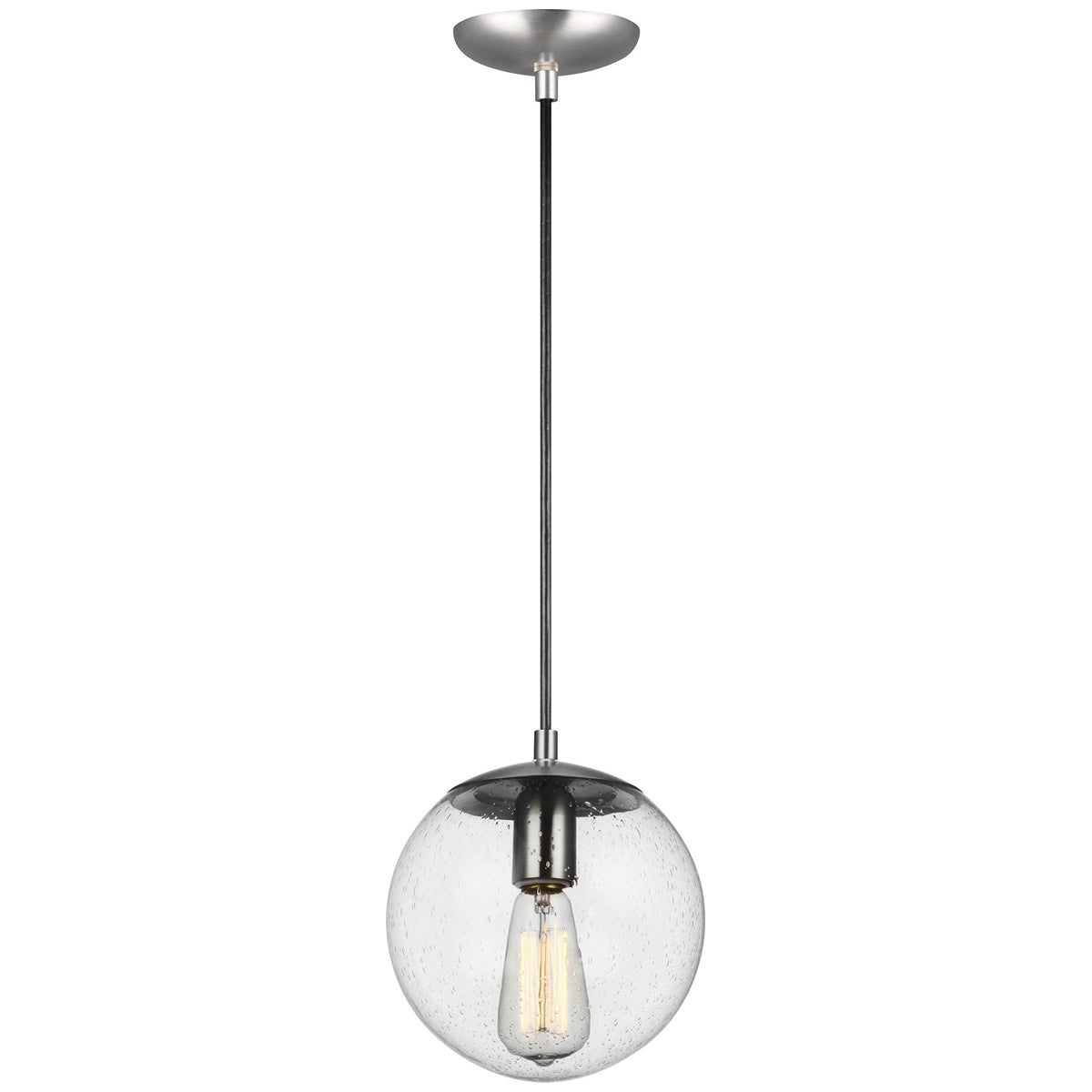 Sea Gull Lighting Leo - Hanging Globe 1-Light Pendant