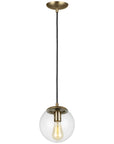 Sea Gull Lighting Leo - Hanging Globe 1-Light Pendant