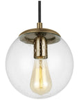 Sea Gull Lighting Leo - Hanging Globe 1-Light Pendant