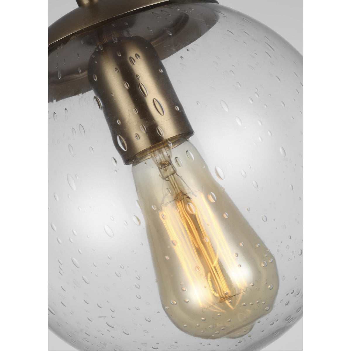 Sea Gull Lighting Leo - Hanging Globe 1-Light Pendant