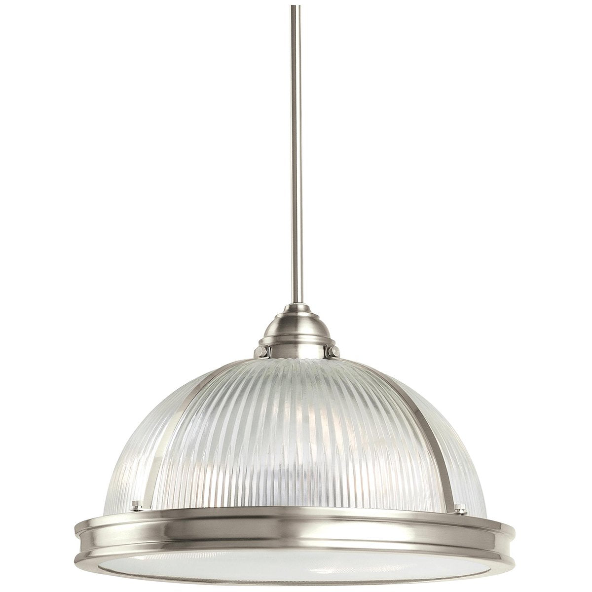 Sea Gull Lighting Pratt Street Prismatic Three Lights Pendant