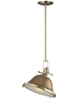 Sea Gull Lighting Stone Street 1-Light Pendant - 9.5W