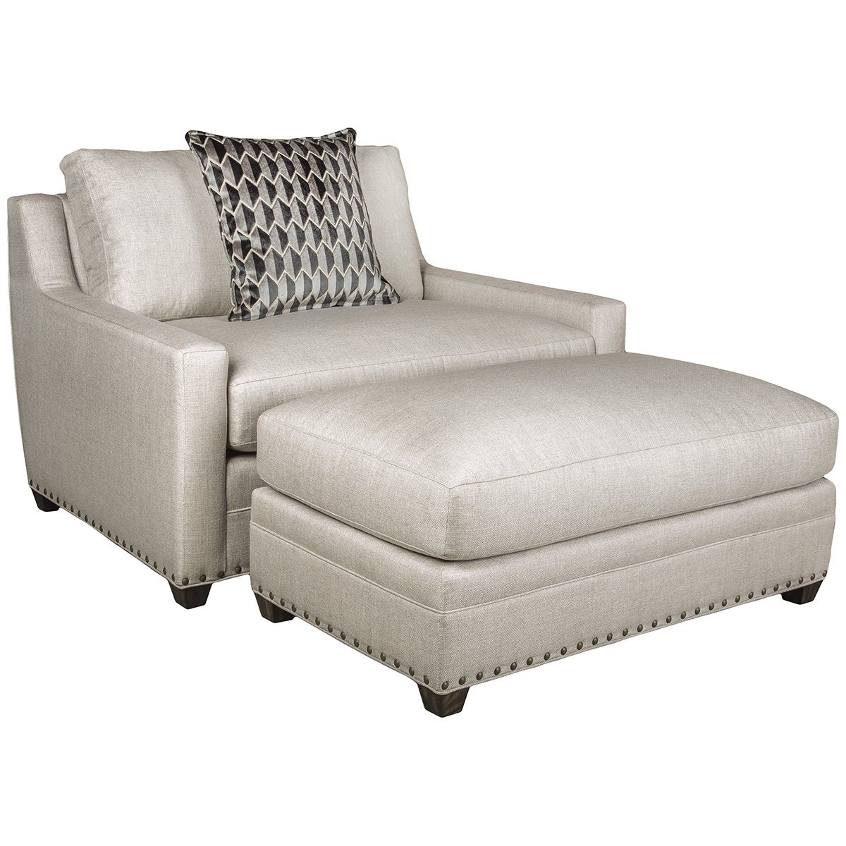 Vanguard Furniture Fairgrove Ottoman and Half