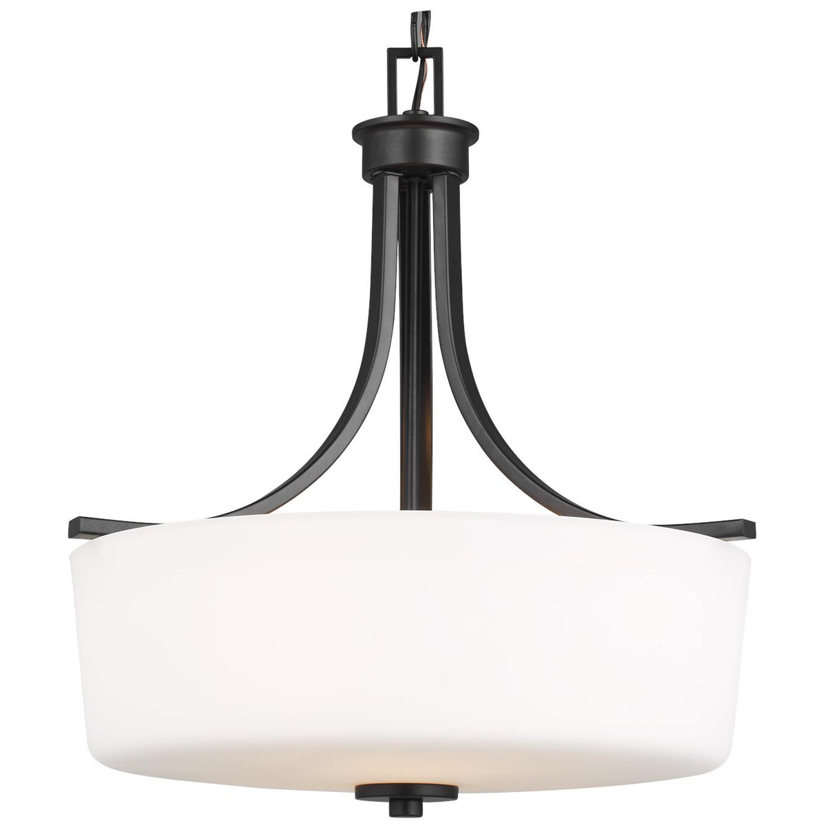 Sea Gull Lighting Kemal 3-Light Pendant with Bulb