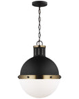 Sea Gull Lighting Hanks 1-Light Pendant without Bulb