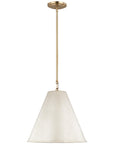 Sea Gull Lighting Gordon 1-Light Small Pendant with Bulb