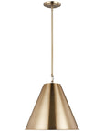 Sea Gull Lighting Gordon 1-Light Small Pendant with Bulb