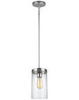 Sea Gull Lighting Zire 1-Light Down Light Pendant with Bulb