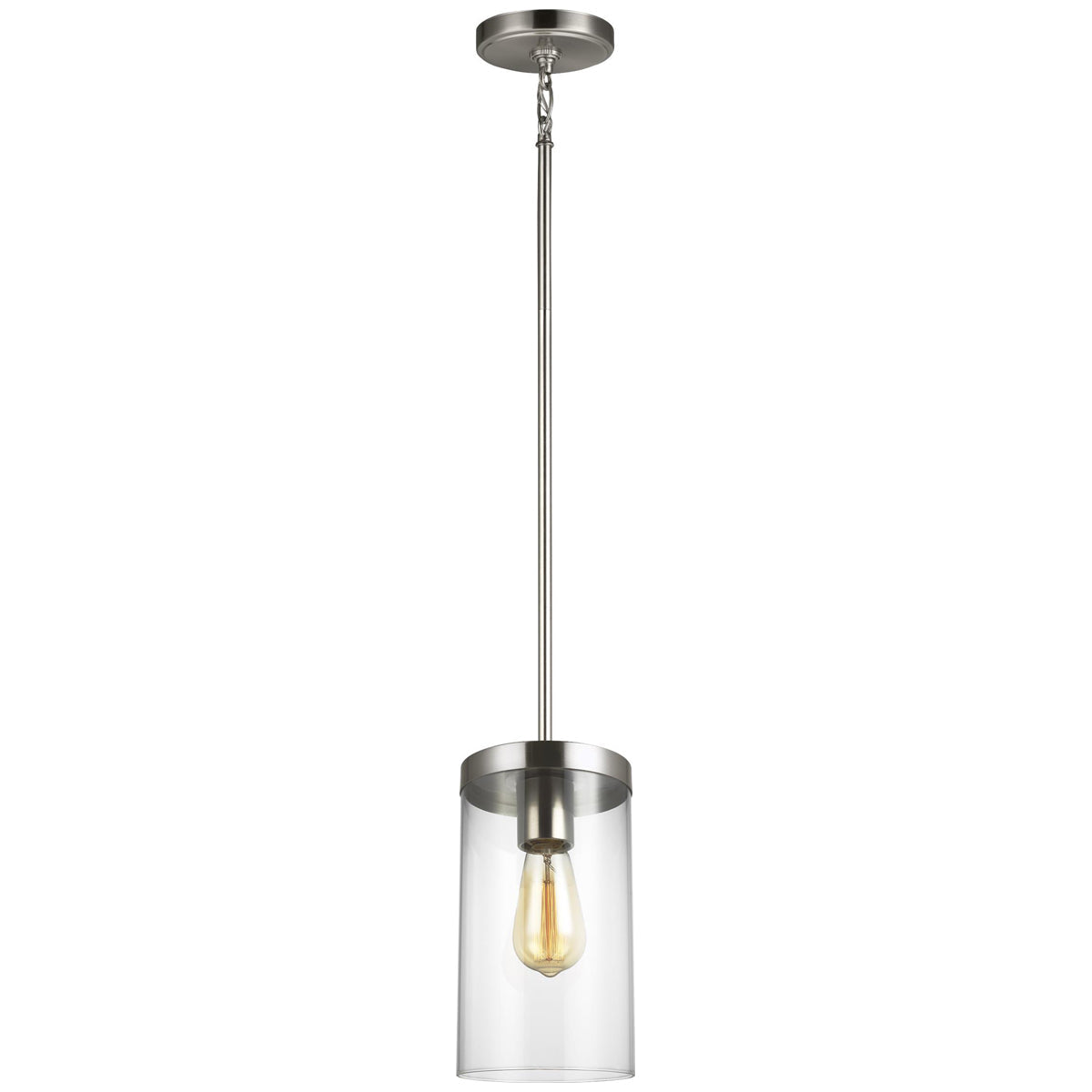 Sea Gull Lighting Zire 1-Light Down Light Pendant with Bulb