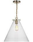 Sea Gull Lighting Kate 1-Light Cone Pendant without Bulb