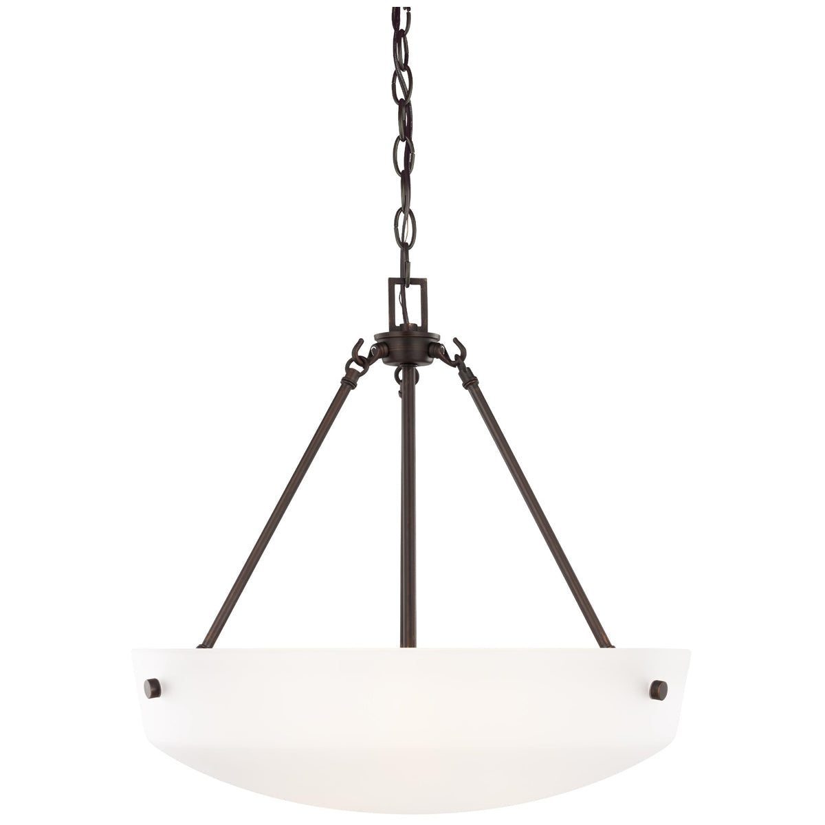 Sea Gull Lighting Kerrville 3-Light Pendant with Bulb