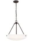 Sea Gull Lighting Kerrville 3-Light Pendant with Bulb