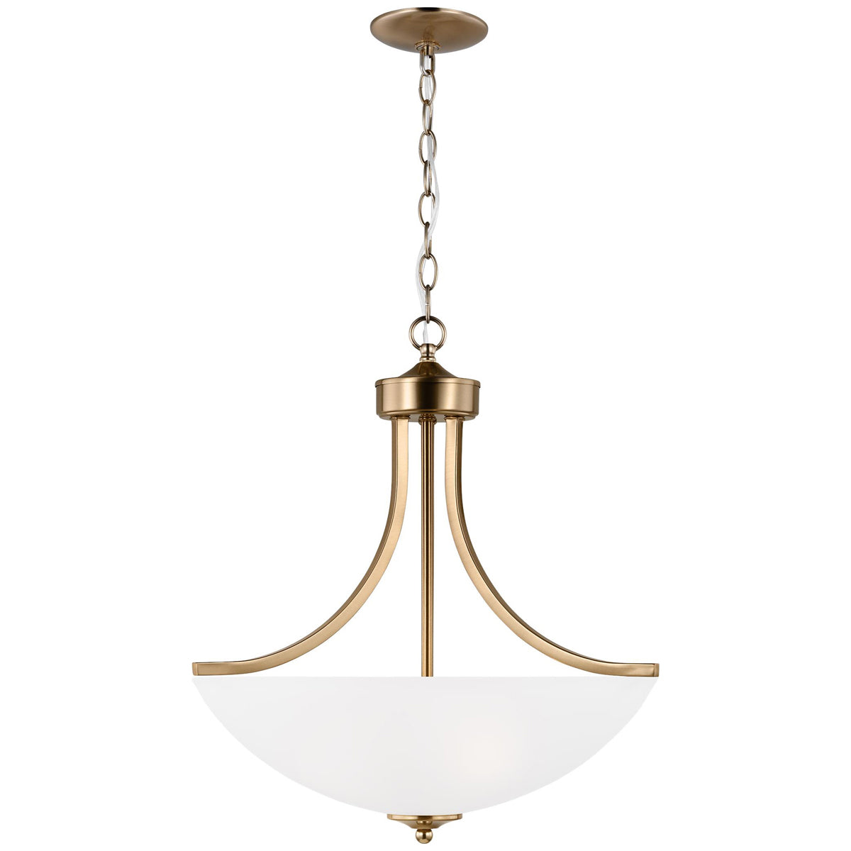 Sea Gull Lighting Geary 3-Light Pendant without Bulb