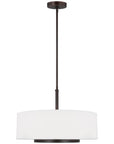 Sea Gull Lighting Nance 3-Light Pendant with Bulb