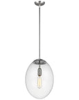 Sea Gull Lighting Leo-Hanging Globe 14" 1-Light Pendant with Bulb