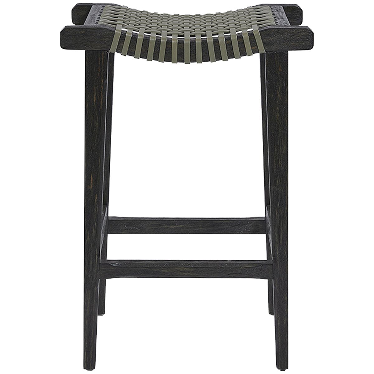 Woodbridge Furniture Chieftain Counter Stool in Worn Black