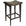 Woodbridge Furniture Chieftain Counter Stool in Worn Black