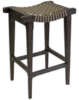 Woodbridge Furniture Chieftain Counter Stool in Worn Black