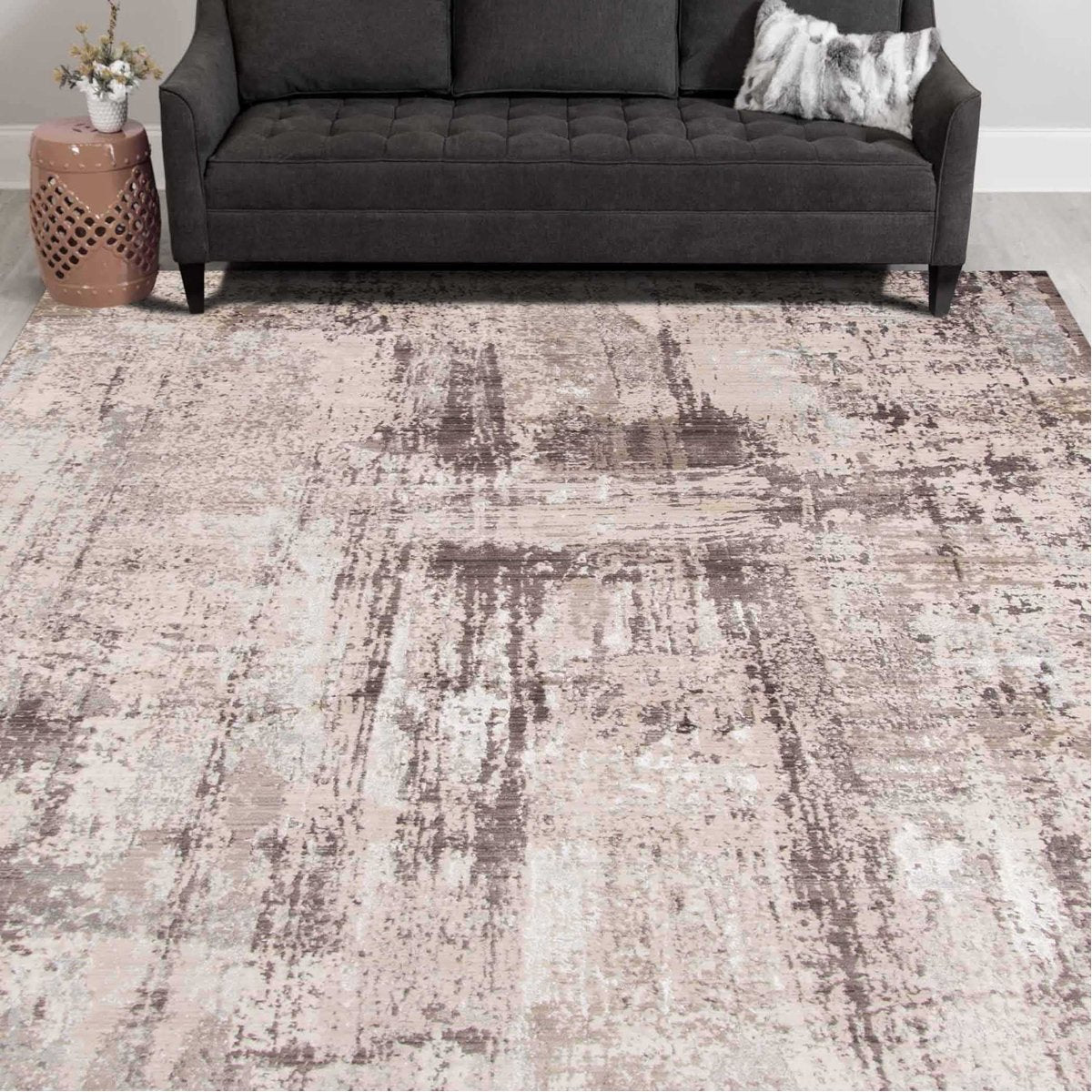 Uttermost Cameri Silver 2 x 3 Rug