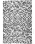 Uttermost Sieano Gray-Ivory Woven Natural Gray Wool Rug