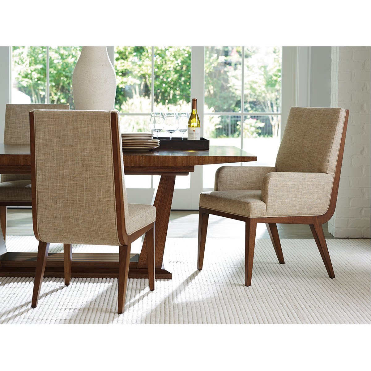 Lexington Kitano Marino Upholstered Arm Chair