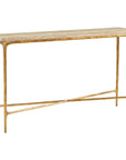 Lexington Silverado Menlo Park Console Table with Stone Top