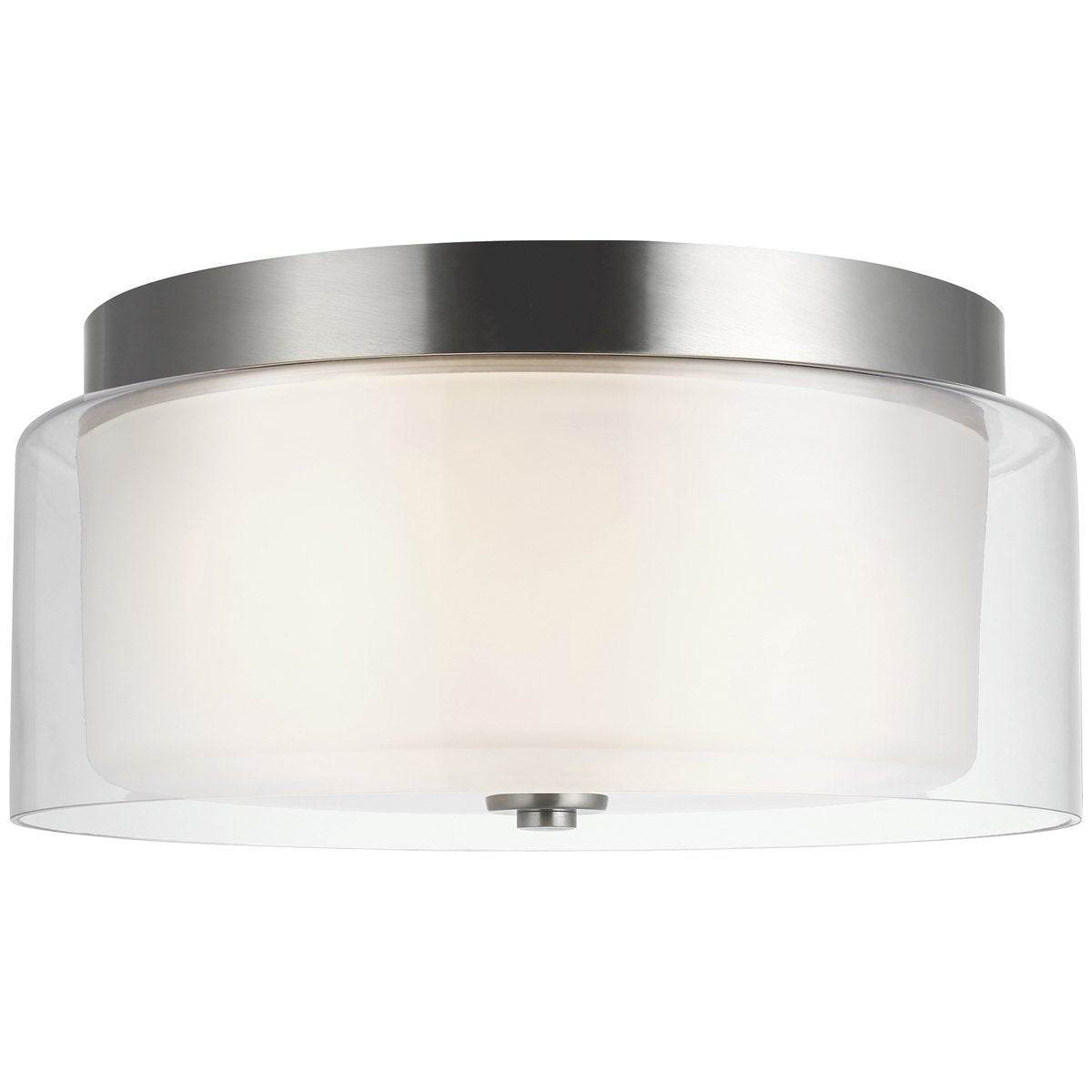 Sea Gull Lighting Elmwood Park 2-Light Ceiling Flush Mount - 9.5W