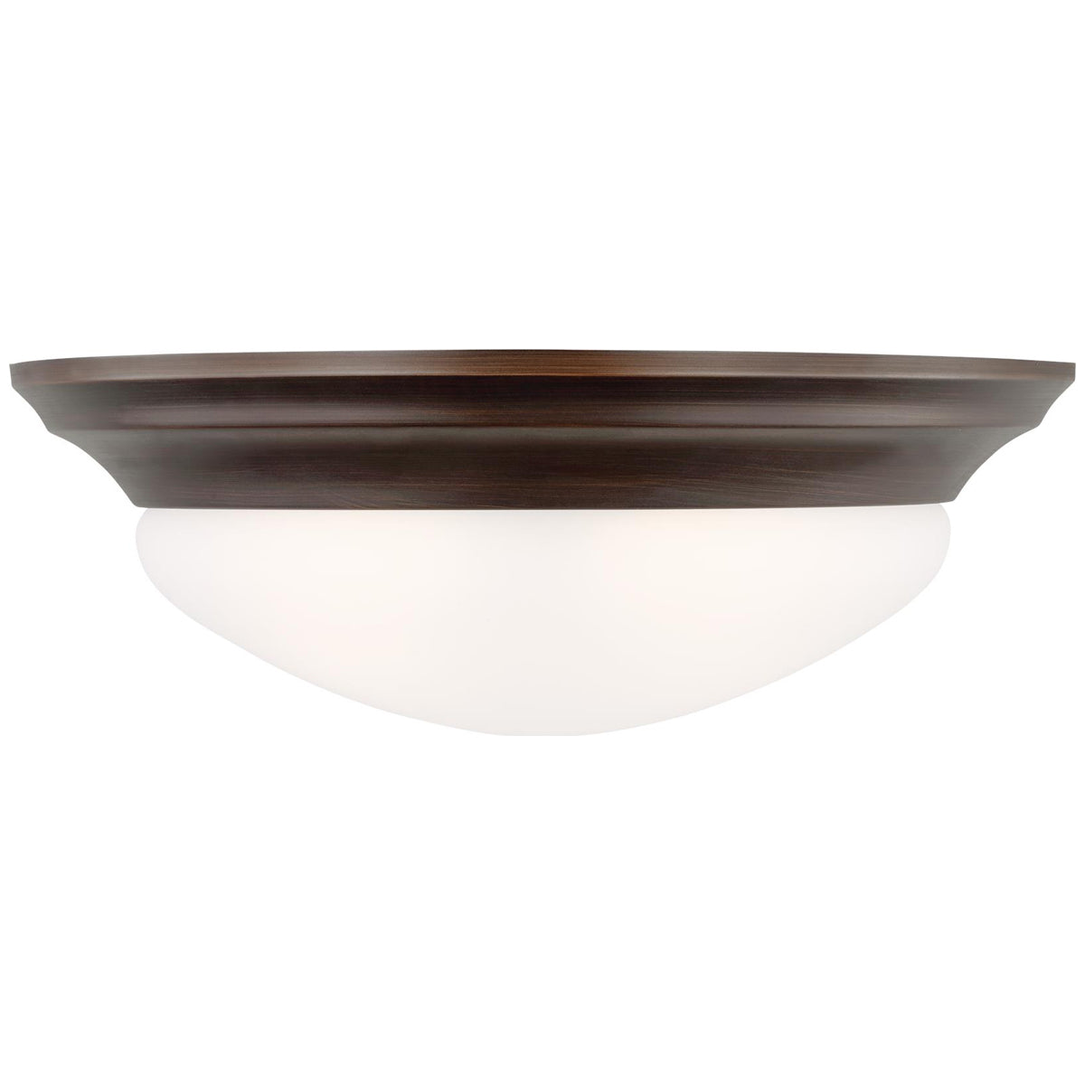 Sea Gull Lighting Nash 2-Light Ceiling Flush Mount with Bulb