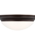 Sea Gull Lighting Nash 3-Light Ceiling Flush Mount without Bulb