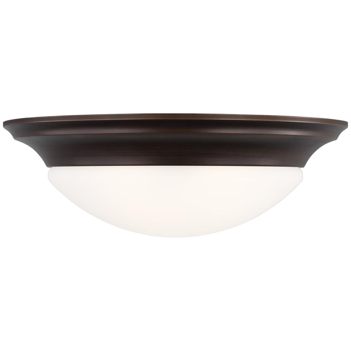 Sea Gull Lighting Nash 3-Light Ceiling Flush Mount with Bulb