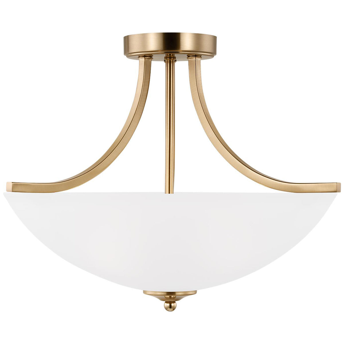 Sea Gull Lighting Geary 3-Light Semi-Flush Convertible Pendant