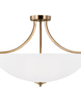 Sea Gull Lighting Geary 4-Light Semi-Flush Pendant