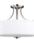 Sea Gull Lighting Canfield 3-Light Semi-Flush Mount - 9.5W